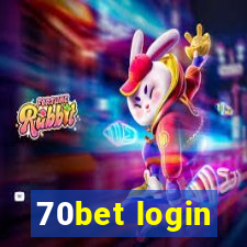 70bet login